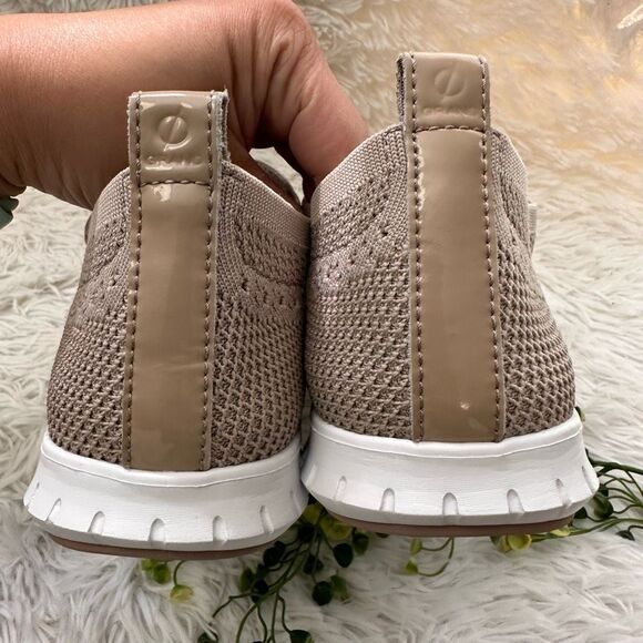 Cole Haan Women's Zerogrand Stitchlite Wingtip Knit Oxford Sneakers Neutral 11 B - Picture 6 of 8